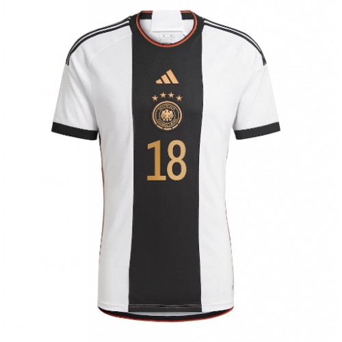 Maillot de foot Allemagne Jonas Hofmann #18 Domicile Monde 2022 Manches Courte